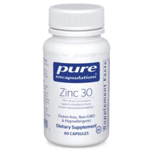 zinc pure encapsulation cold flu virus immune support