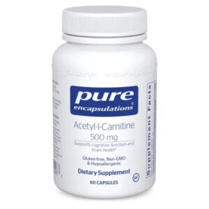 pure encapsulation acetyl l carnitine 500 mg brain support