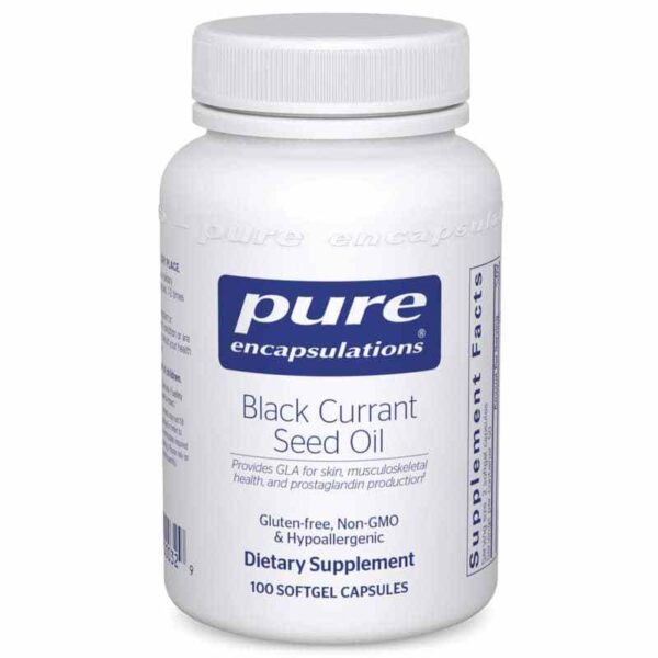 black currant seeds oil pure encapsulations