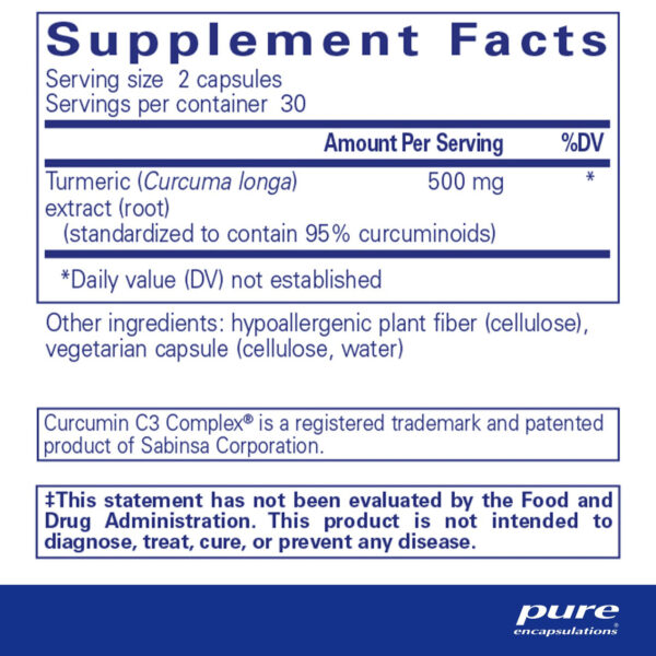 curcumin pure encapsulations